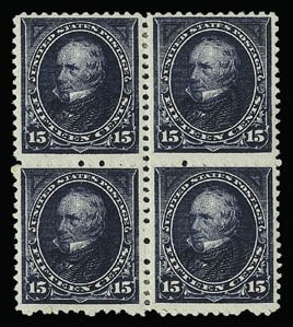 Sale 930, Lot 2238, 1894 Unwatermarked Bureau Issue (Scott 246-263)
