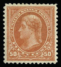 Sale 930, Lot 2239, 1894 Unwatermarked Bureau Issue (Scott 246-263)