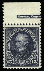 Sale 930, Lot 2263, 1895 Watermarked Bureau Issue (Scott 264-278)