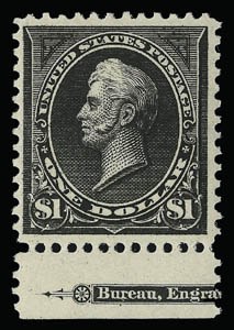Sale 930, Lot 2267, 1895 Watermarked Bureau Issue (Scott 264-278)