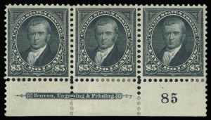 Sale 930, Lot 2277, 1895 Watermarked Bureau Issue (Scott 264-278)