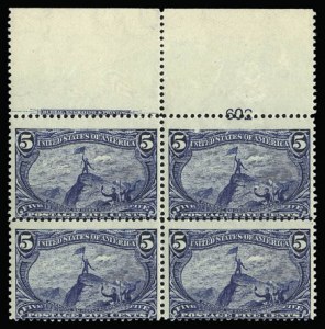 Sale 930, Lot 2297, 1898 Trans-Mississippi Issue (Scott 285-293)