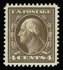 Sale 930, Lot 2435, 1910-13 Washington-Franklin Issue (Scott 374-396)