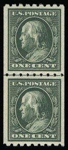 Sale 930, Lot 2442, 1910-13 Washington-Franklin Issue (Scott 374-396)