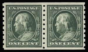 Sale 930, Lot 2445, 1910-13 Washington-Franklin Issue (Scott 374-396)