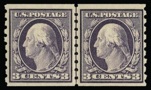 Sale 930, Lot 2451, 1910-13 Washington-Franklin Issue (Scott 374-396)
