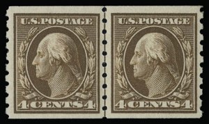 Sale 930, Lot 2452, 1910-13 Washington-Franklin Issue (Scott 374-396)
