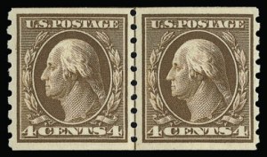 Sale 930, Lot 2453, 1910-13 Washington-Franklin Issue (Scott 374-396)