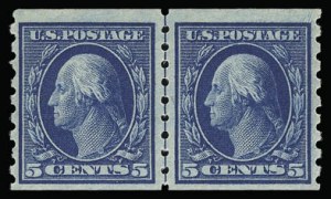Sale 930, Lot 2456, 1910-13 Washington-Franklin Issue (Scott 374-396)