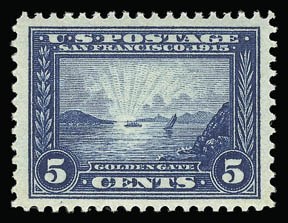 Sale 930, Lot 2461, 1913-15 Panama-Pacific Issue (Scott 397-404)