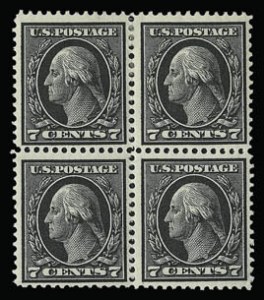 Sale 930, Lot 2491, 1912-14 Washington-Franklin Issue (Scott 405-423)