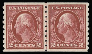 Sale 930, Lot 2496, 1912-14 Washington-Franklin Issue (Scott 405-423)