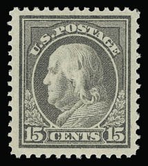 Sale 930, Lot 2499, 1912-14 Washington-Franklin Issue (Scott 405-423)