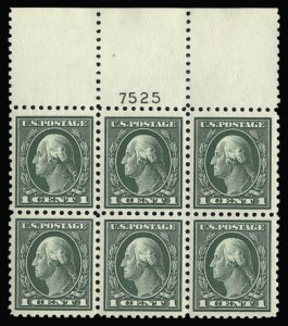 Sale 930, Lot 2508, 1913-15 Washington-Franklin Issues (Scott 424-461)