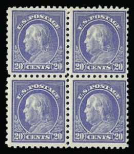 Sale 930, Lot 2509, 1913-15 Washington-Franklin Issues (Scott 424-461)