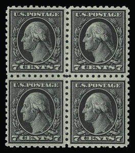 Sale 930, Lot 2512, 1913-15 Washington-Franklin Issues (Scott 424-461)