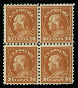 Sale 930, Lot 2520, 1913-15 Washington-Franklin Issues (Scott 424-461)