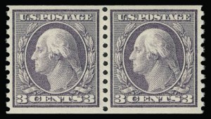 Sale 930, Lot 2547, 1913-15 Washington-Franklin Issues (Scott 424-461)