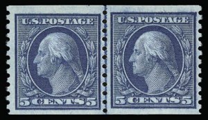 Sale 930, Lot 2552, 1913-15 Washington-Franklin Issues (Scott 424-461)