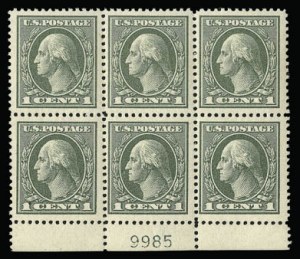 Sale 930, Lot 2640, 1918-20 Offset Printing Issues (Scott 525-536)