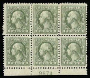 Sale 930, Lot 2642, 1918-20 Offset Printing Issues (Scott 525-536)