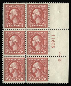 Sale 930, Lot 2644, 1918-20 Offset Printing Issues (Scott 525-536)