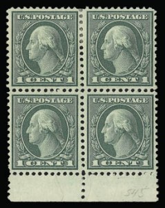 Sale 930, Lot 2654, 1919-20 Issues (Scott 537-550)