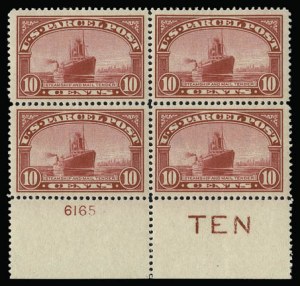 Sale 930, Lot 2868, Parcel Post
