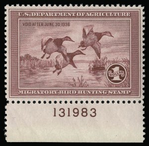 Sale 930, Lot 2965, Hunting Permits