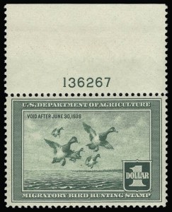 Sale 930, Lot 2972, Hunting Permits