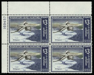 Sale 930, Lot 3017, Hunting Permits, $3.00 1967 Hunting Permit (RW34) Sale 930, Lot 3017, Hunting Permits