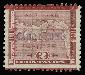 Sale 930, Lot 3039, Canal Zone