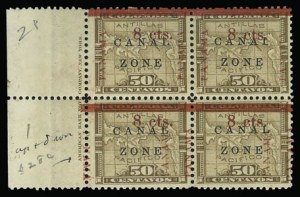 Sale 930, Lot 3047, Canal Zone