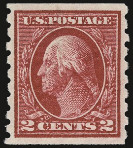Sale 932, Lot 104, 1912 Coil Issue (Scott 410 to 413)