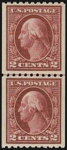 Sale 932, Lot 138, 1914 Coil Issue (Scott 441 to 447)