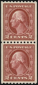 Sale 932, Lot 139, 1914 Coil Issue (Scott 441 to 447)
