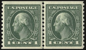 Sale 932, Lot 141, 1914 Coil Issue (Scott 441 to 447)