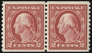 Sale 932, Lot 145, 1914 Coil Issue (Scott 441 to 447)