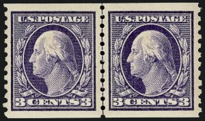Sale Number 932, Lot Number 147, 1914 Coil Issue (Scott 441 to 447)