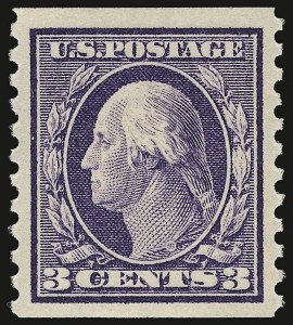 Sale 932, Lot 149, 1914 Coil Issue (Scott 441 to 447)