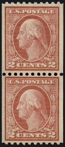 Sale 932, Lot 160, 1915 Rotary Press Coil Issue (Scott 448 to 459)