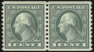 Sale 932, Lot 166, 1915 Rotary Press Coil Issue (Scott 448 to 459)
