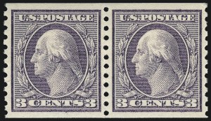 Sale 932, Lot 178, 1915 Rotary Press Coil Issue (Scott 448 to 459)