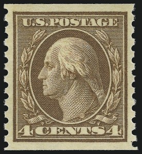 Sale 932, Lot 182, 1915 Rotary Press Coil Issue (Scott 448 to 459)
