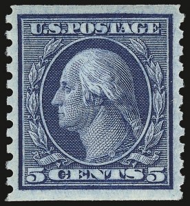Sale 932, Lot 185, 1915 Rotary Press Coil Issue (Scott 448 to 459)