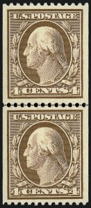 Sale 932, Lot 19, 1908-10 Coil Issue (Scott 348 to 356)