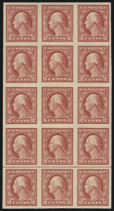 Sale 932, Lot 213, 1916-17 Imperforate Issue (Scott 482A to 485)