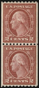 Sale 932, Lot 219, 1916-19 Rotary Press Coil Issue (Scott 486 to 497)