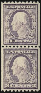Sale 932, Lot 221, 1916-19 Rotary Press Coil Issue (Scott 486 to 497)