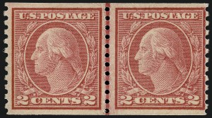 Sale 932, Lot 223, 1916-19 Rotary Press Coil Issue (Scott 486 to 497)